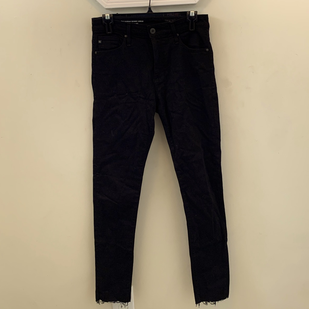 Ag Adriano Goldschmied Farrah Skinny Ankle High-Rise Skinny Ankle Jeans Size 26r